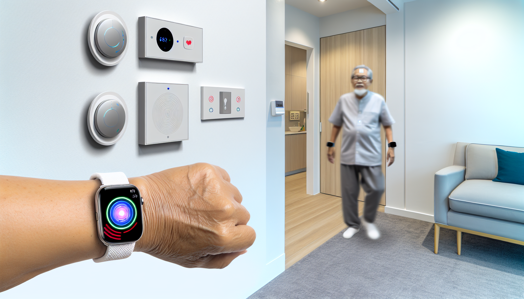 転倒検知センサーシステム